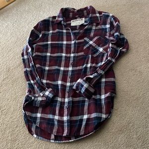 barely worn, garage flannel